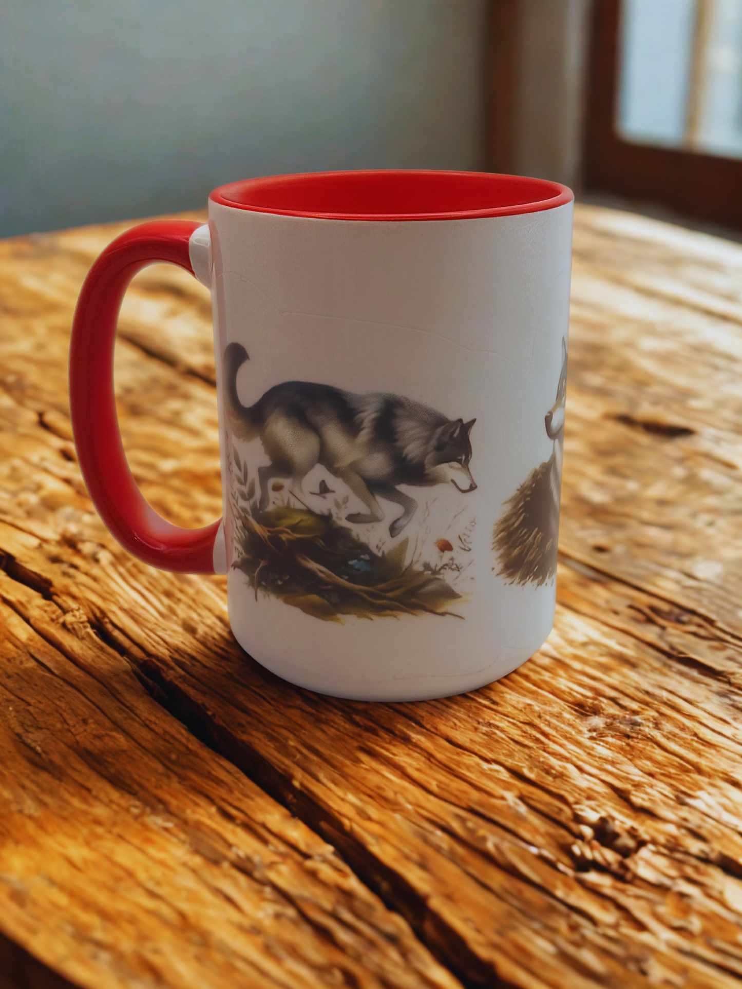 15 oz Coffee Mug - Red