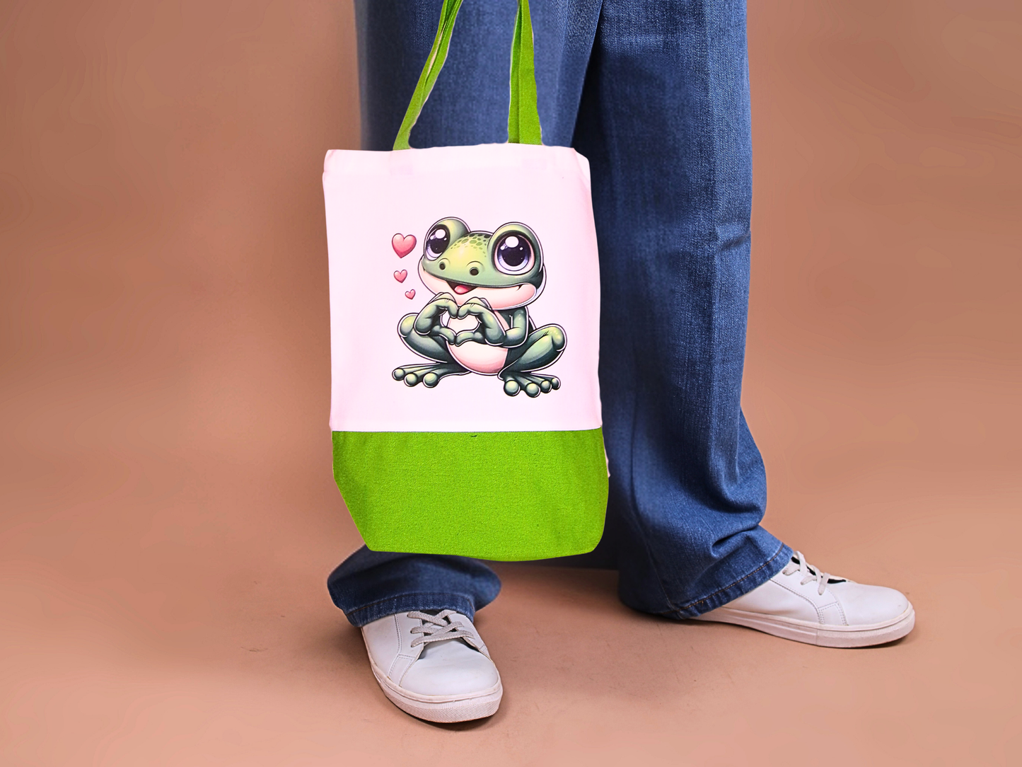 Small White Canvas Tote Bag