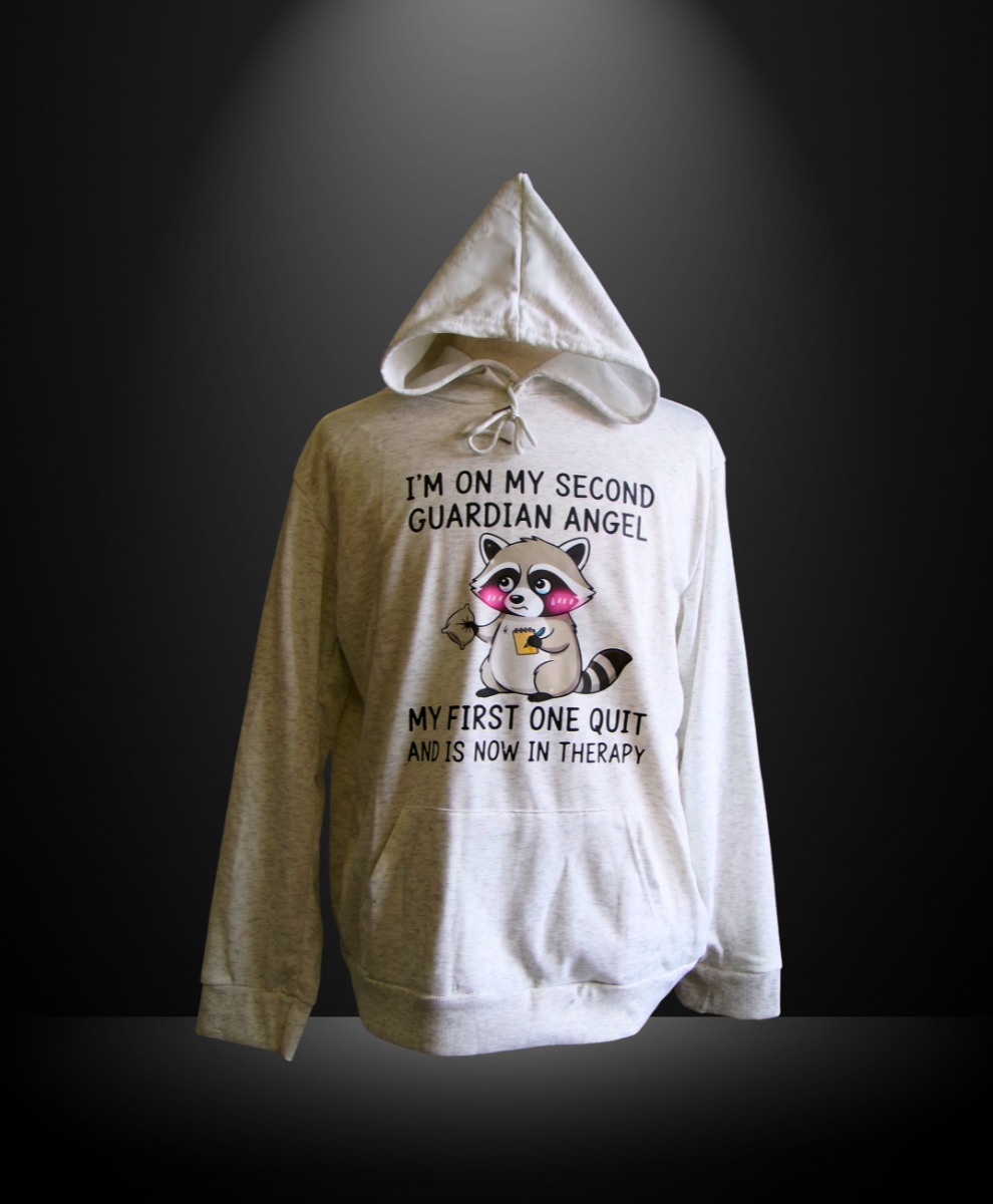 I'm On My Second Guardian Angel Hoodie