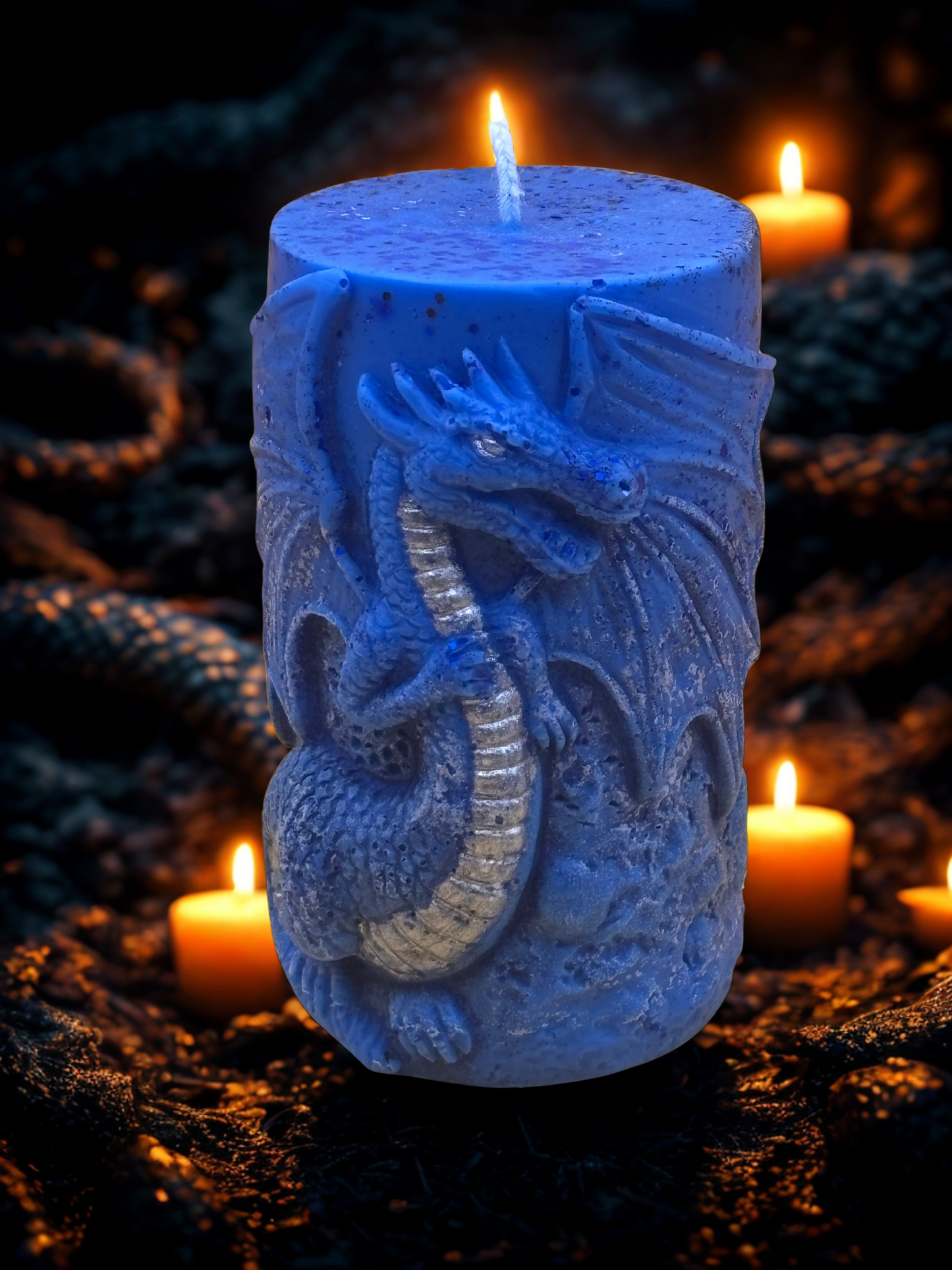Large Dragon Candle