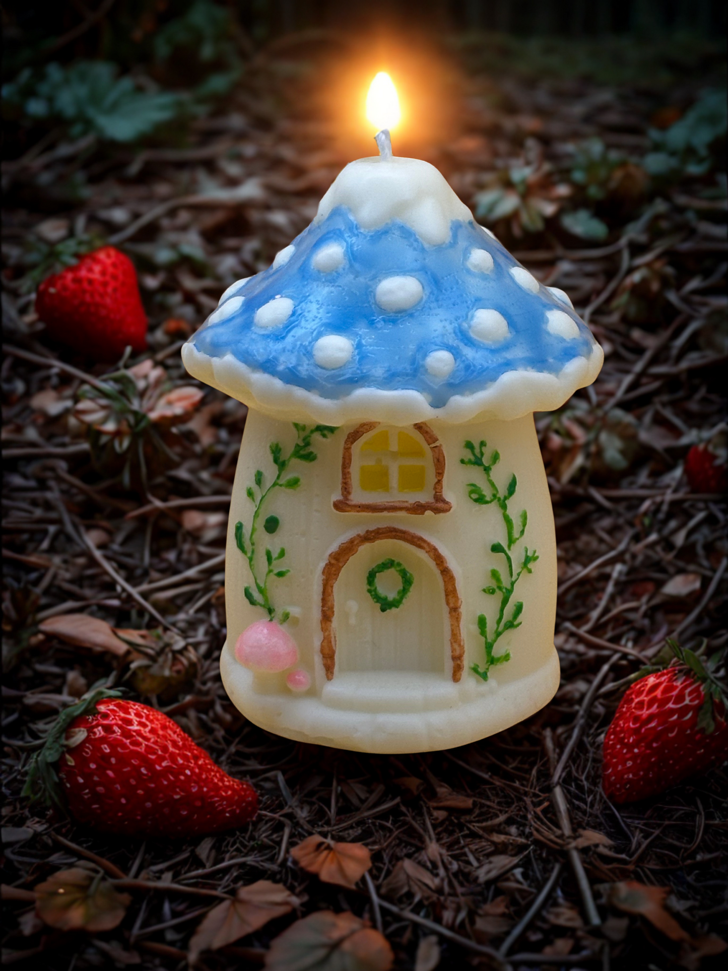Mushroom Candle