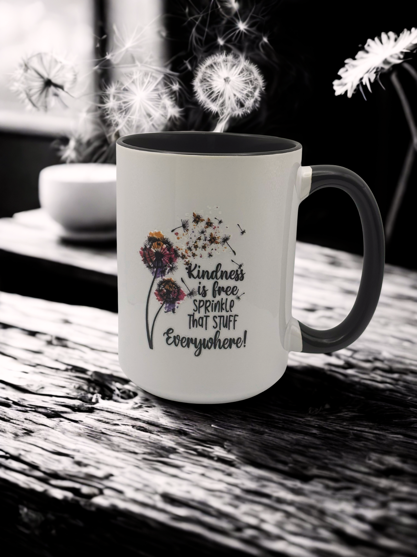 15 oz Coffee Mug - Black