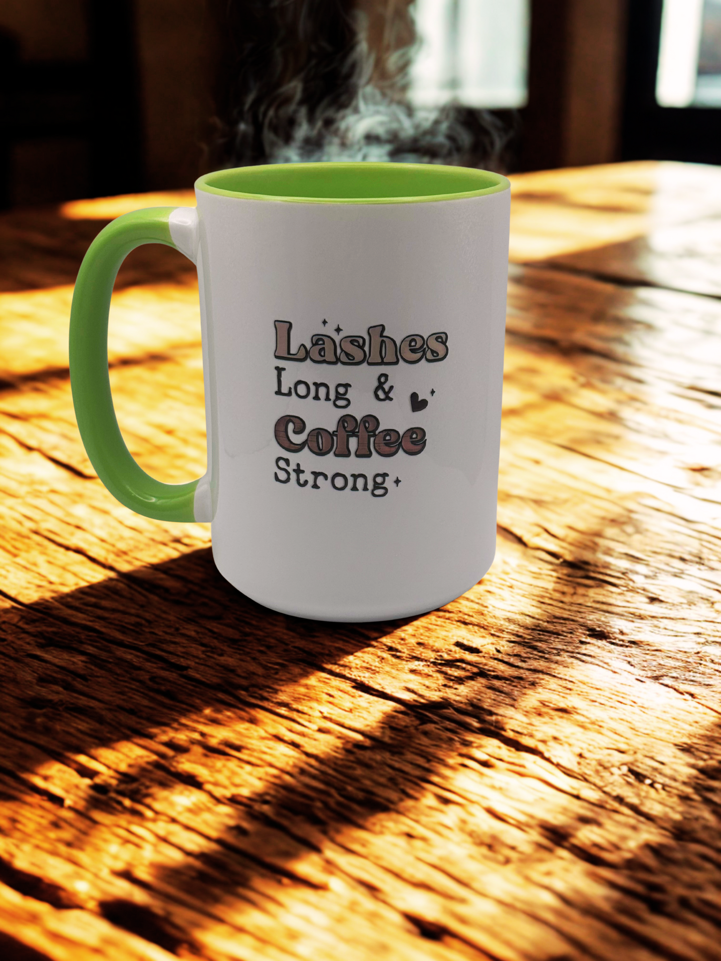 15 oz Coffee Mug - Green