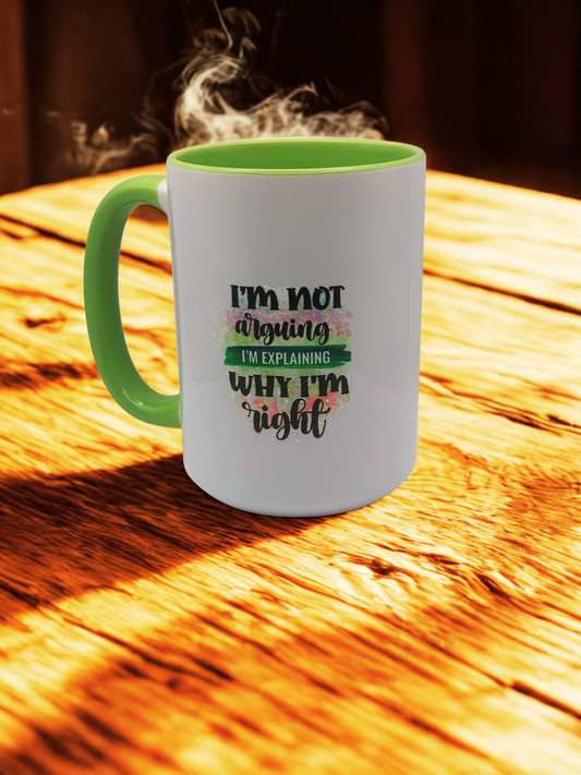 15 oz Coffee Mug - Green
