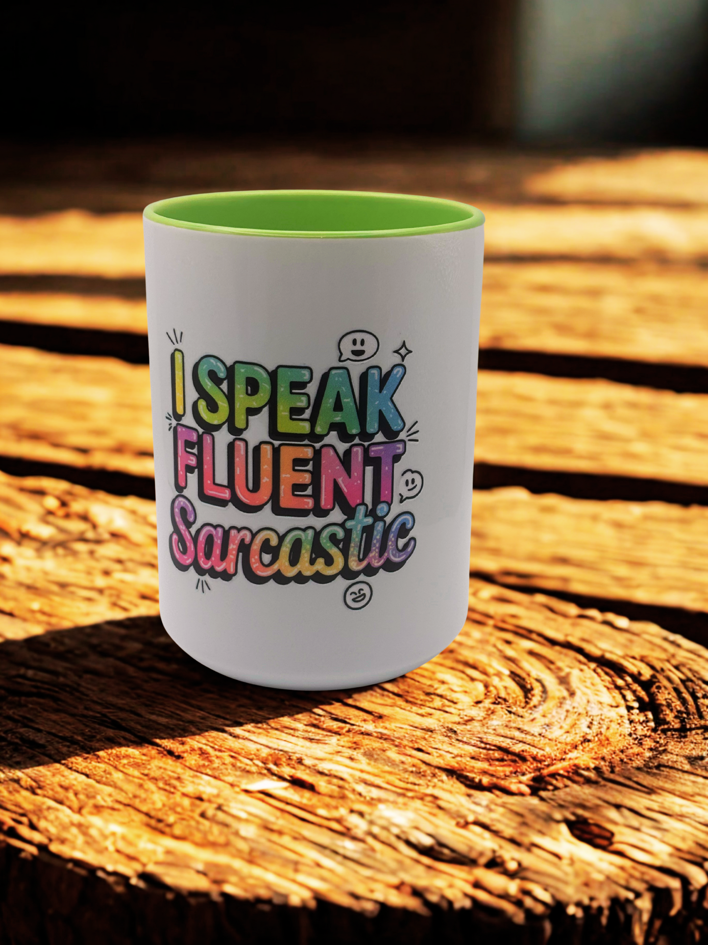 15 oz Coffee Mug - Green