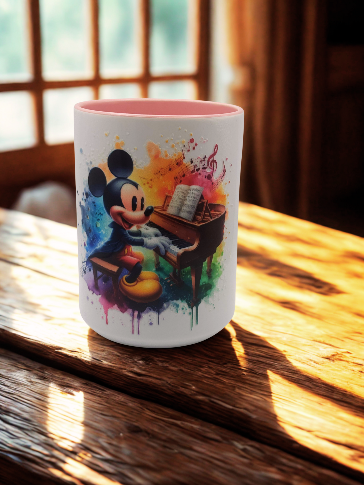 15 oz Coffee Mug - Pink