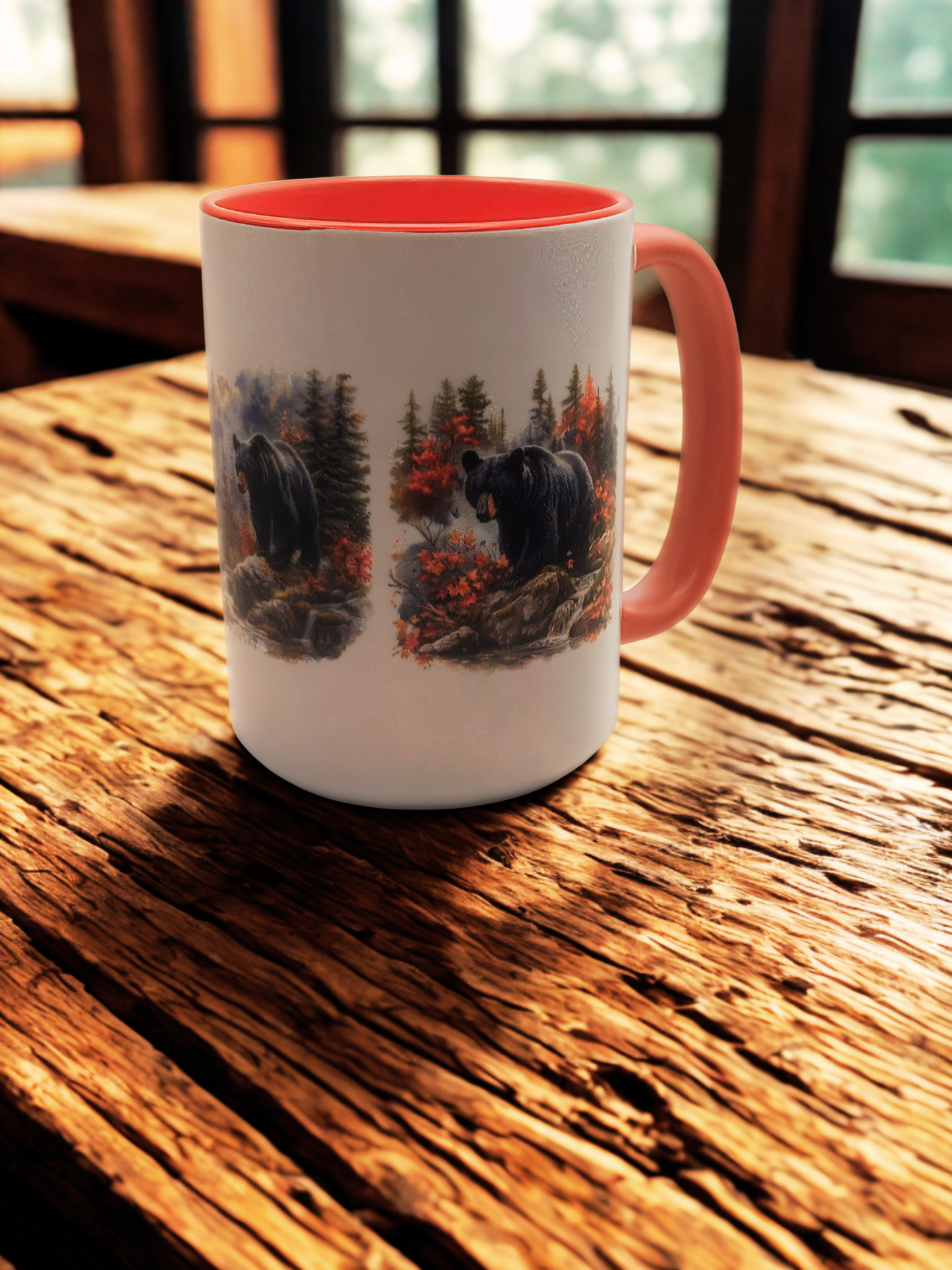 15 oz Coffee Mug - Red