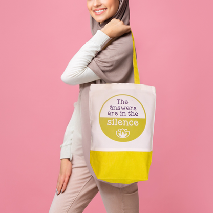 Small White Canvas Tote Bag