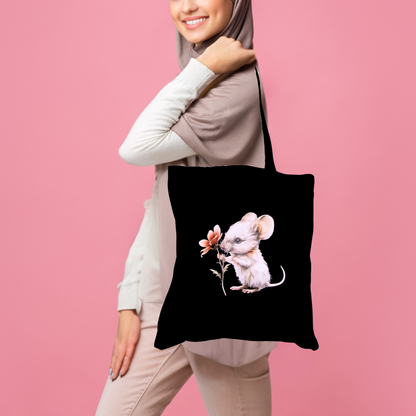 Small Black Canvas Bag