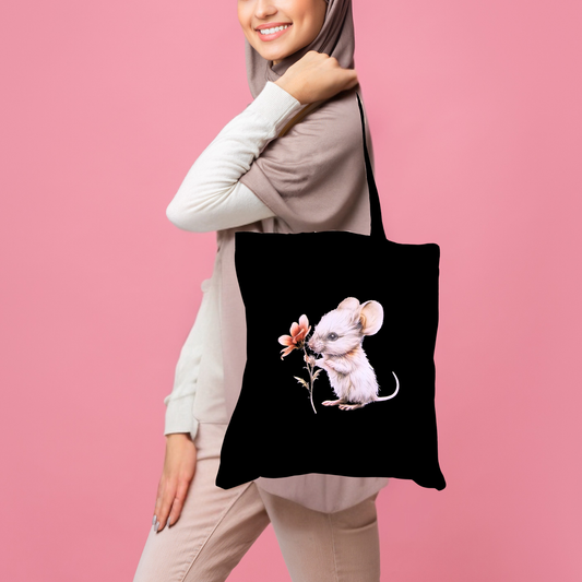 Small Black Canvas Bag