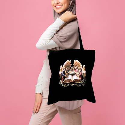 Small Black Canvas Bag