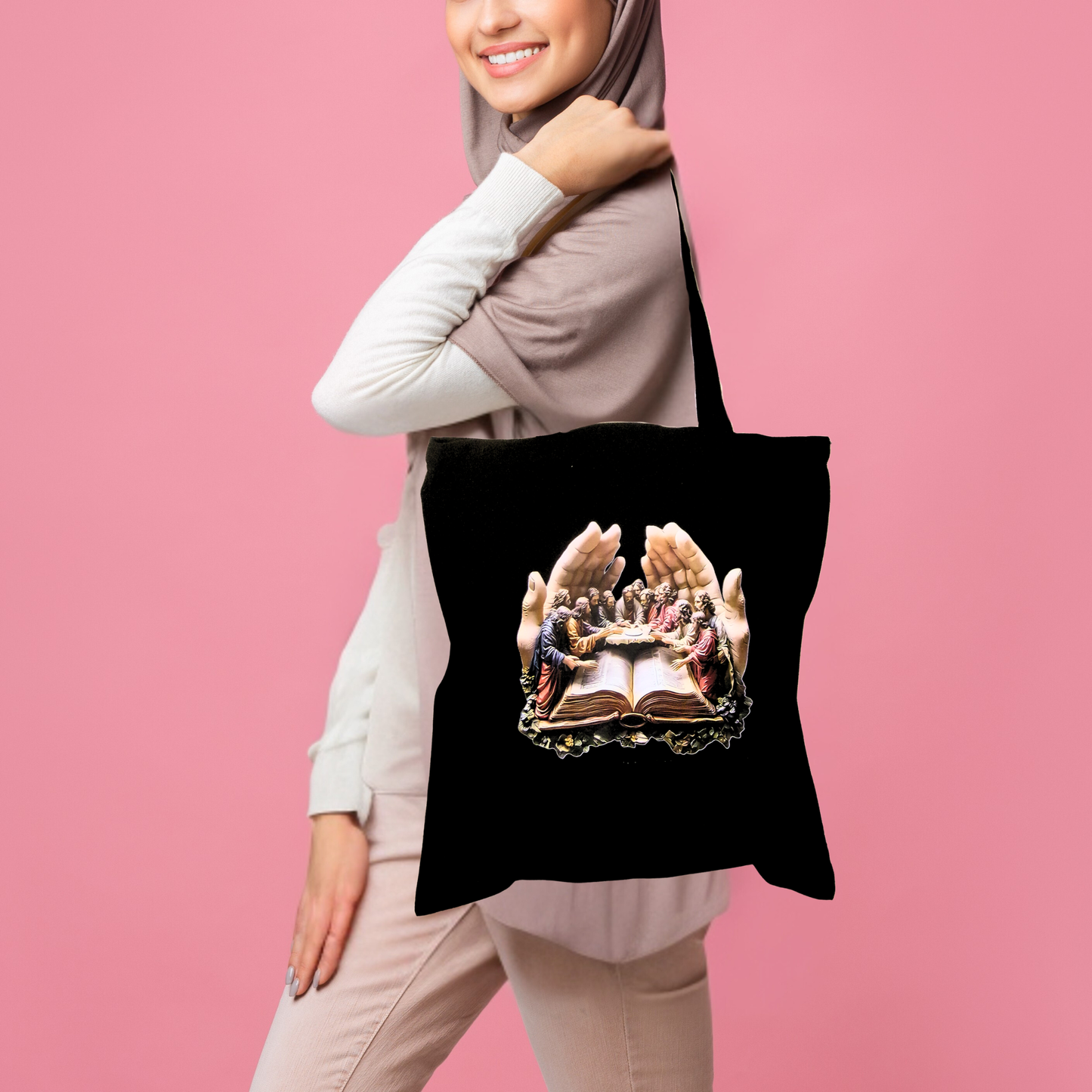 Small Black Canvas Bag