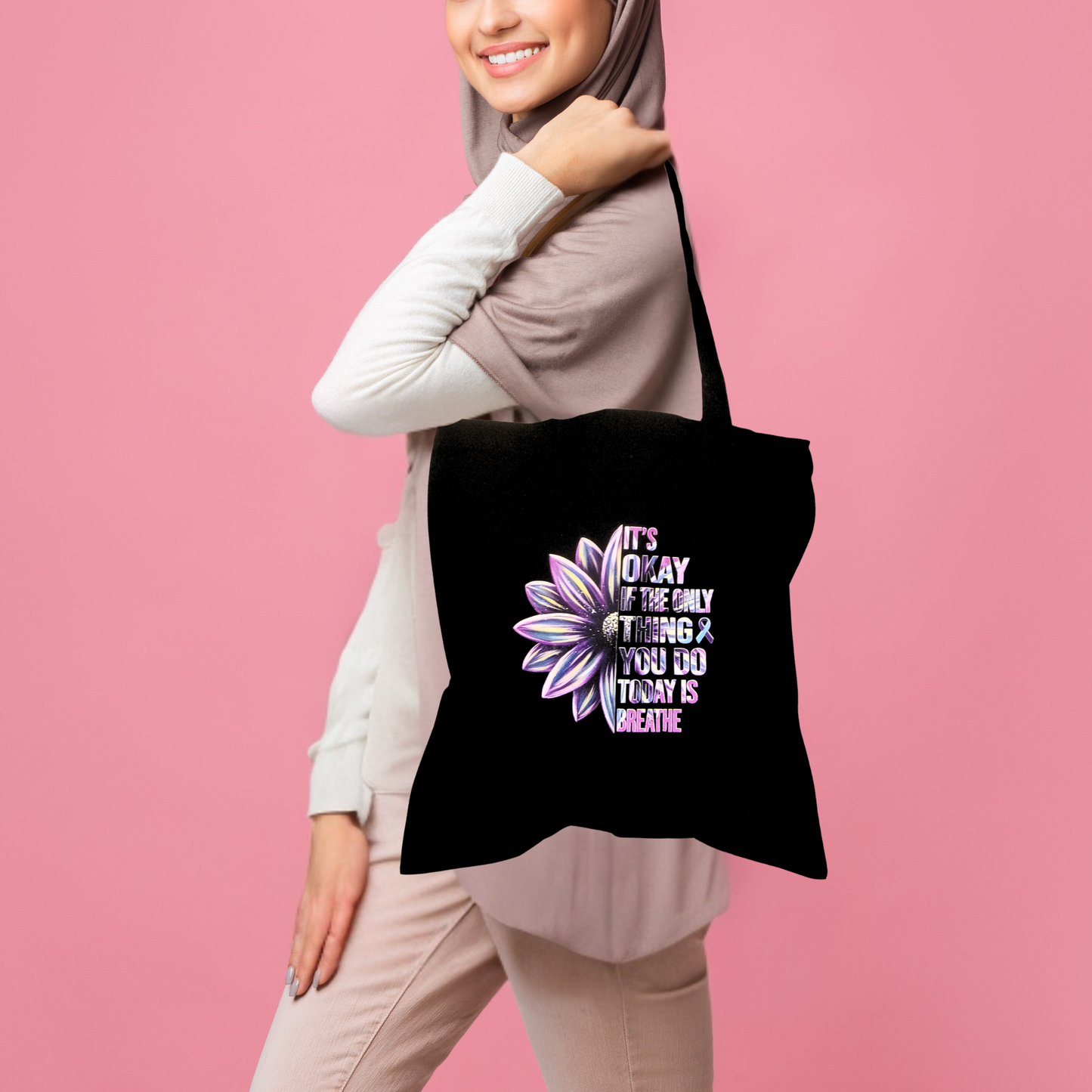Small Black Canvas Bag