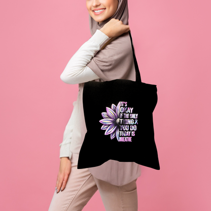 Small Black Canvas Bag