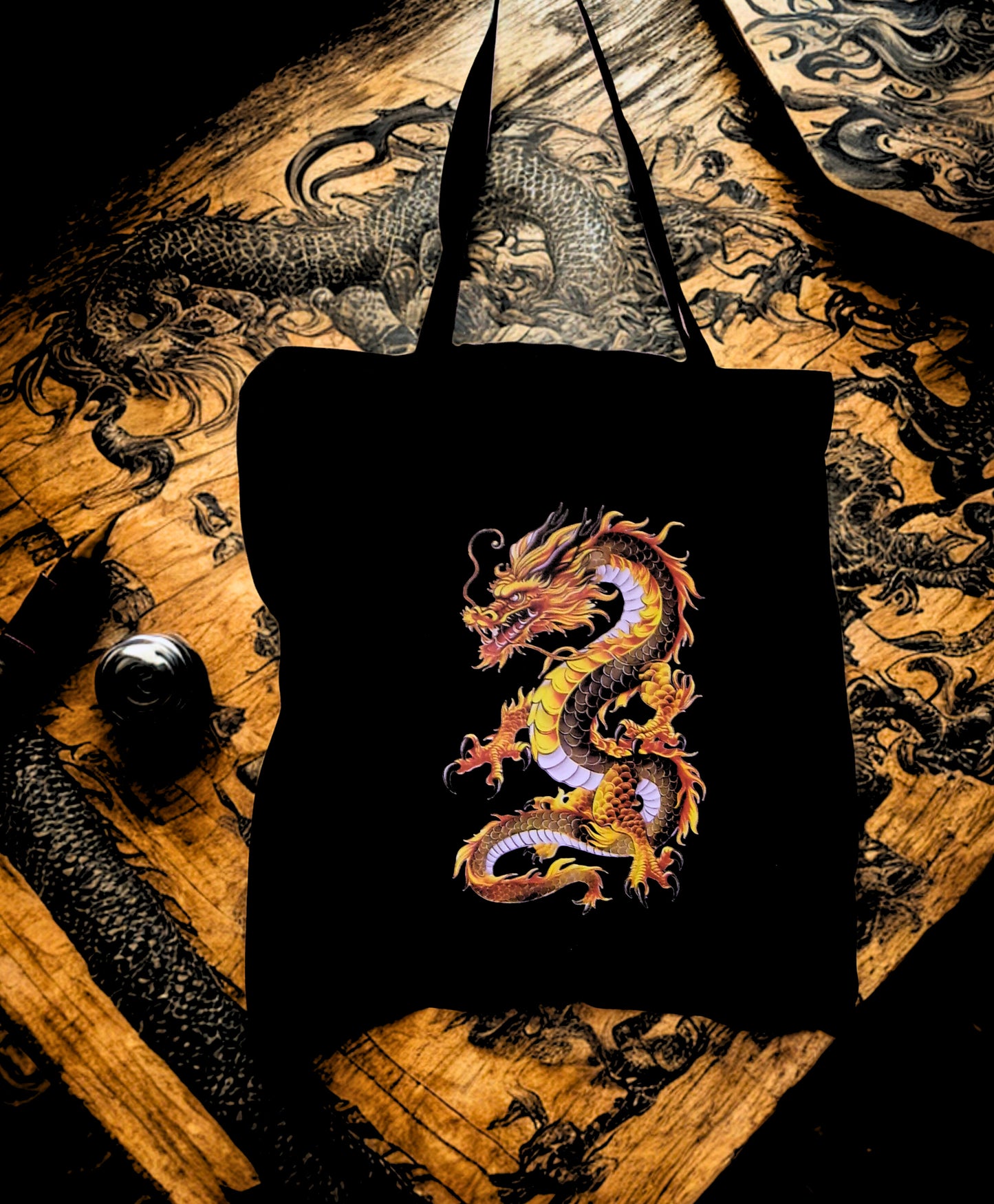 Small Black Canvas Bag