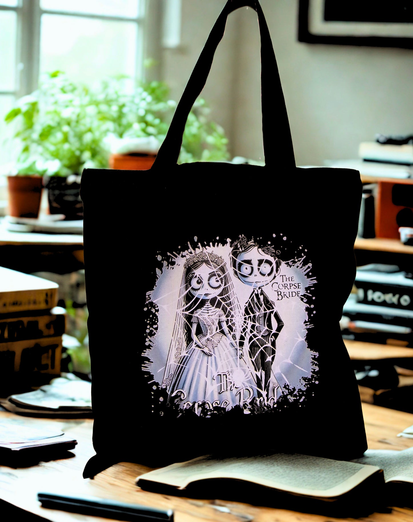Small Black Canvas Bag