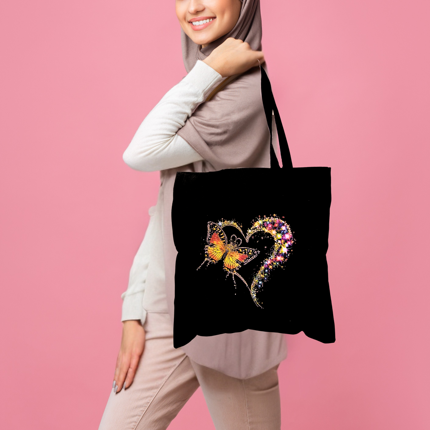 Small Black Canvas Bag