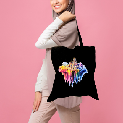 Small Black Canvas Bag