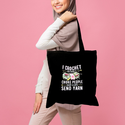 Small Black Canvas Bag