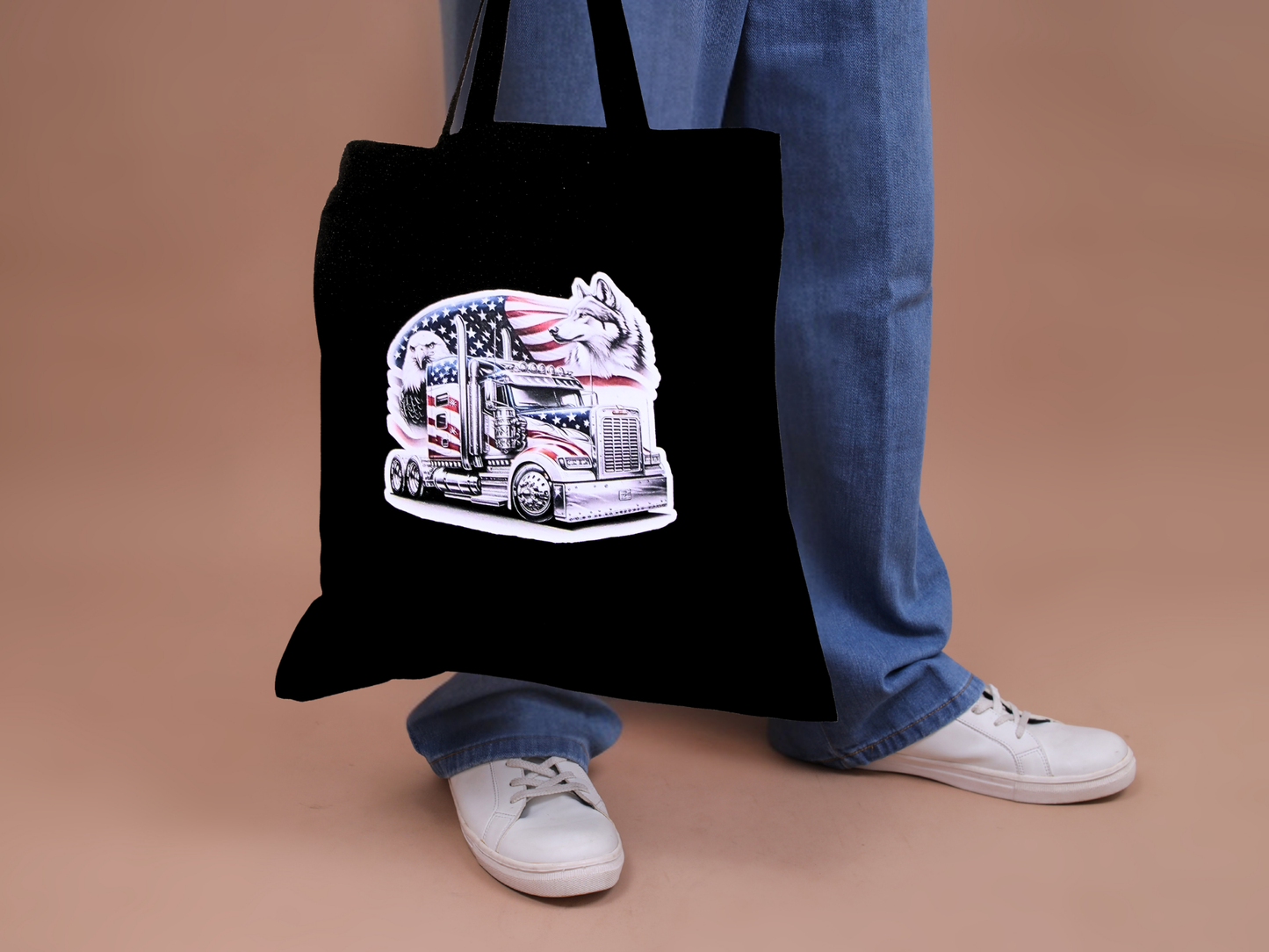 Small Black Canvas Bag