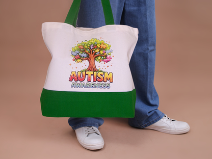 Large White Canvas Bage