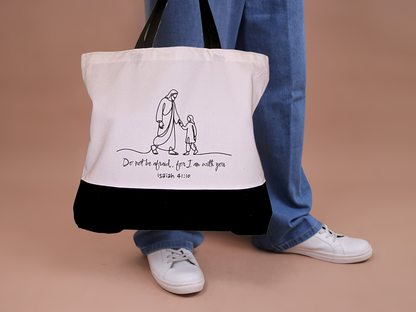 Large White Canvas Bage