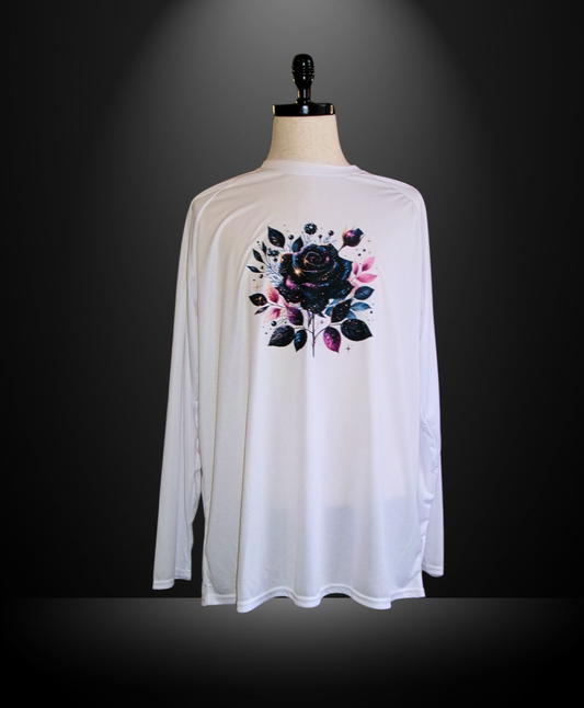 Black Flower T-Shirt