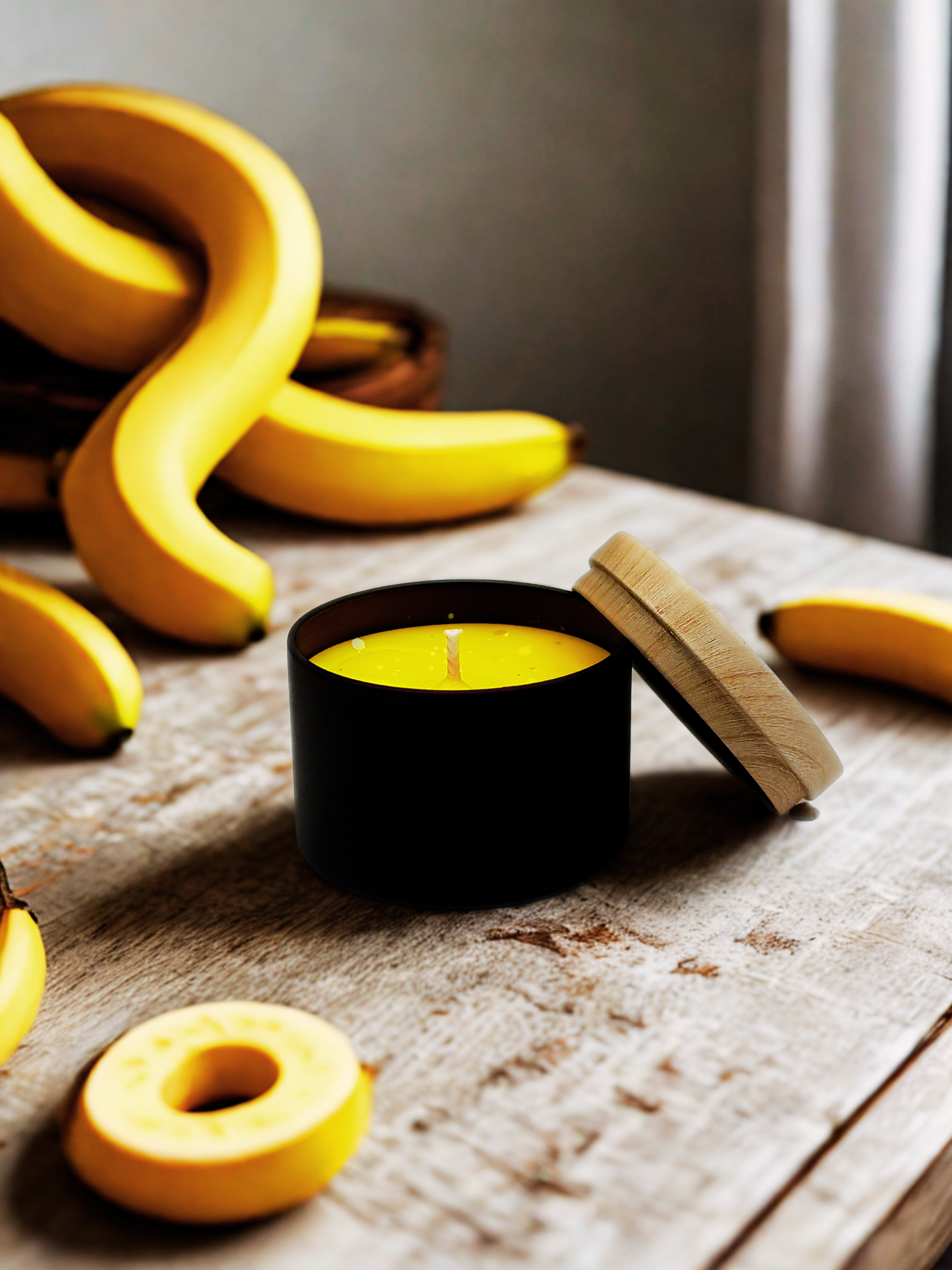 4oz Black Tin Candle