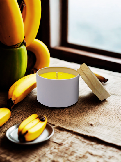 4oz Black Tin Candle