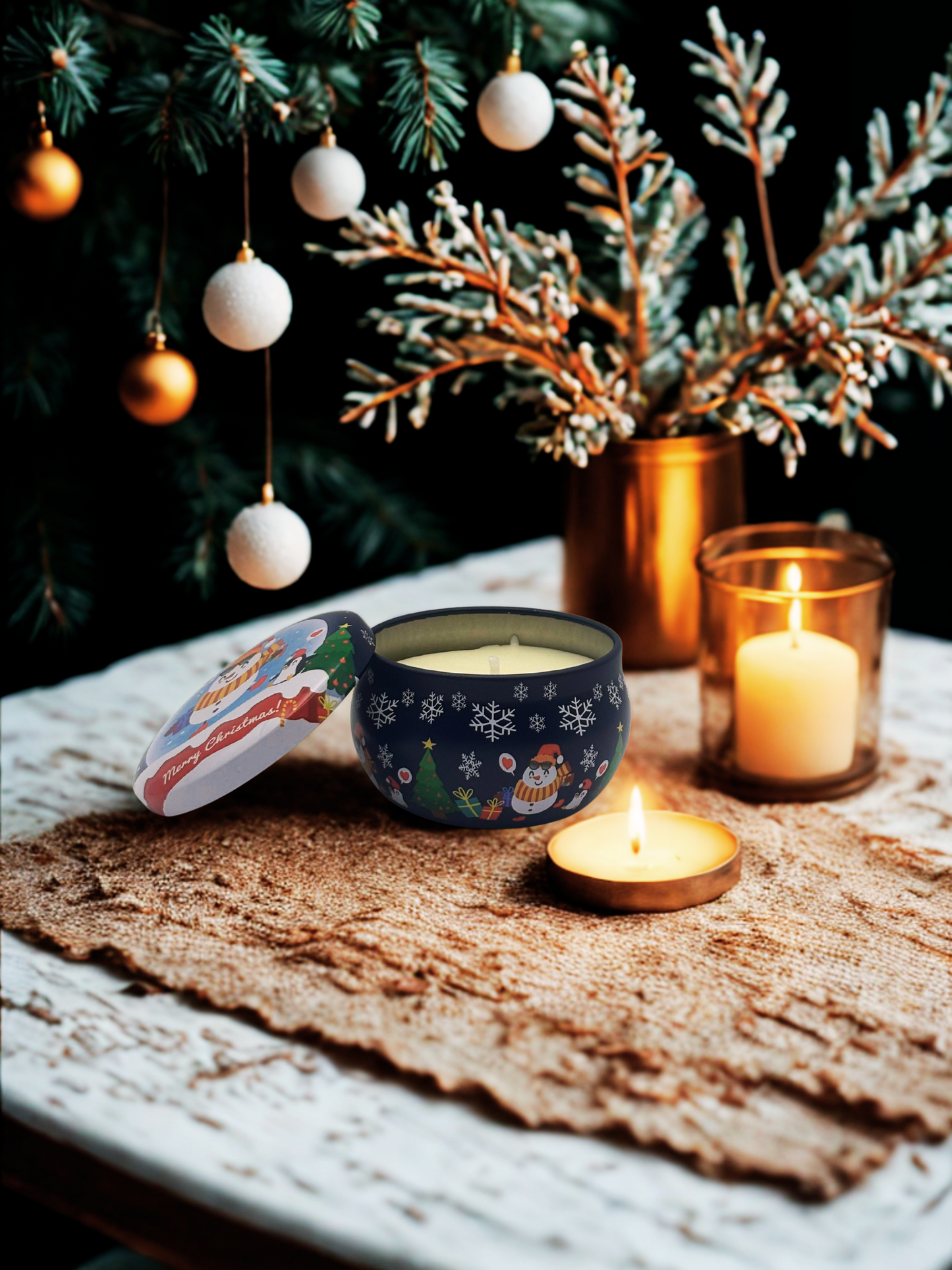 Christmas Mini Candle