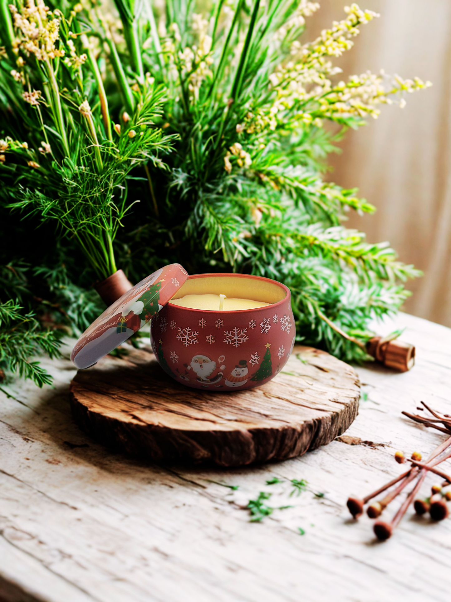 Christmas Mini Candle