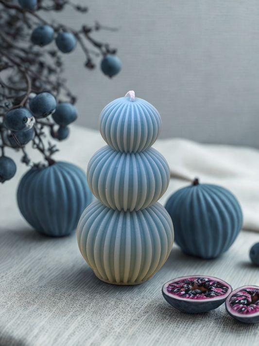 3-Ball Pillar Candle