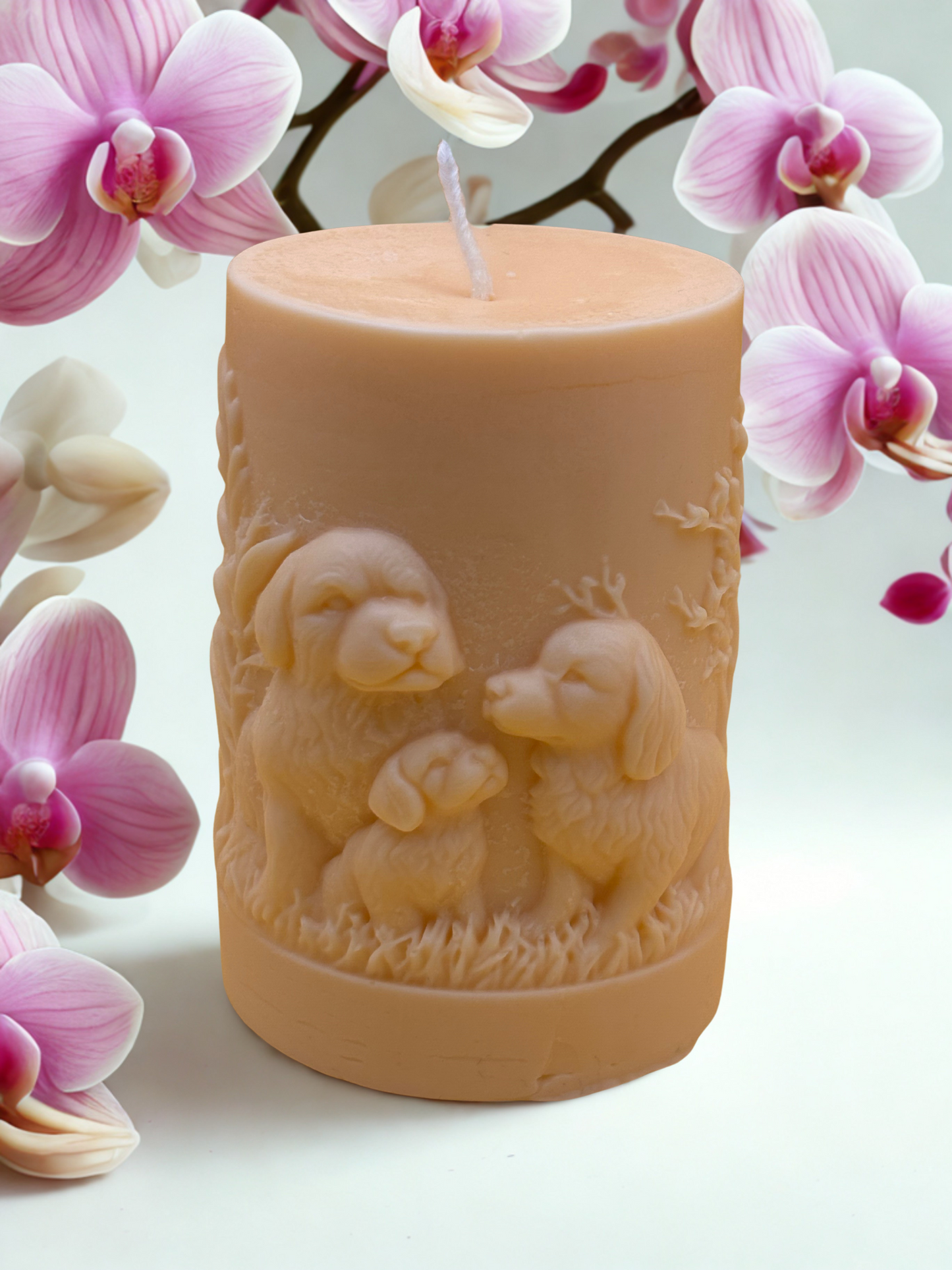 Puppy Candle