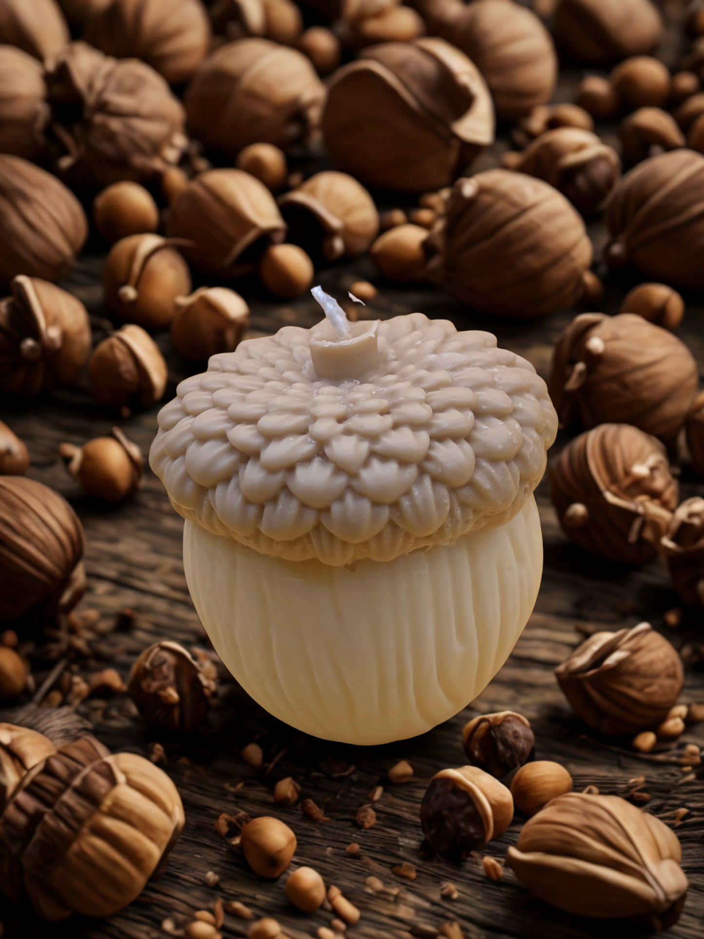 Acorn Candle