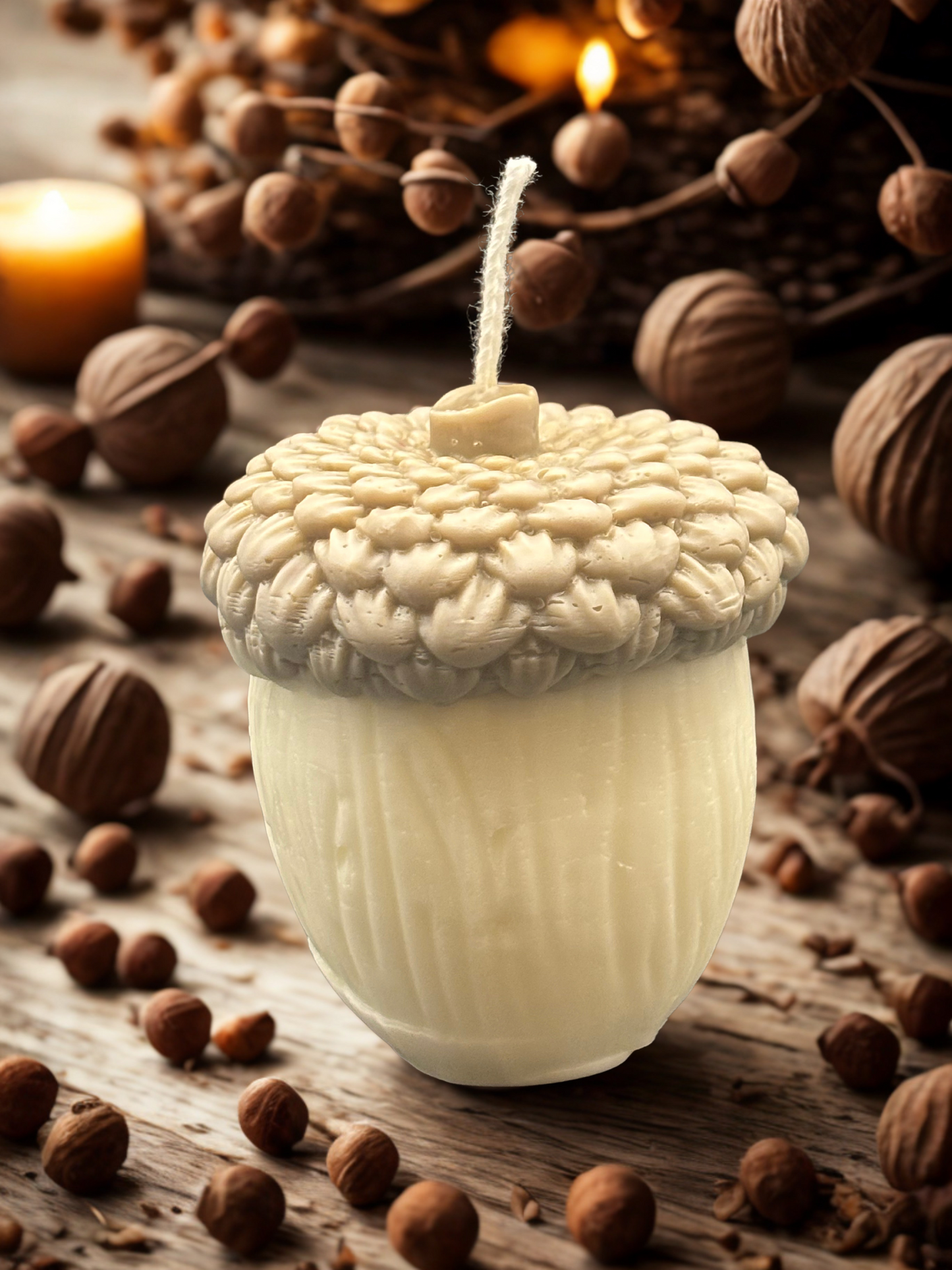 Acorn Candle