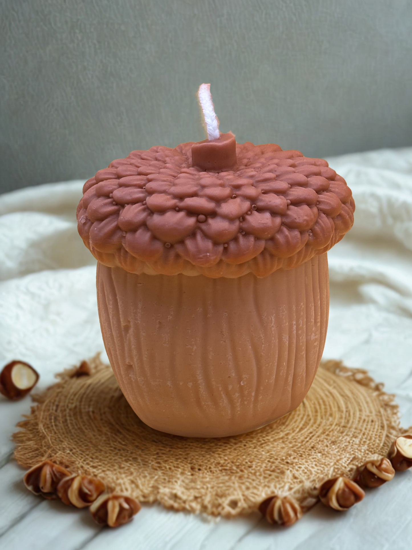 Acorn Candle