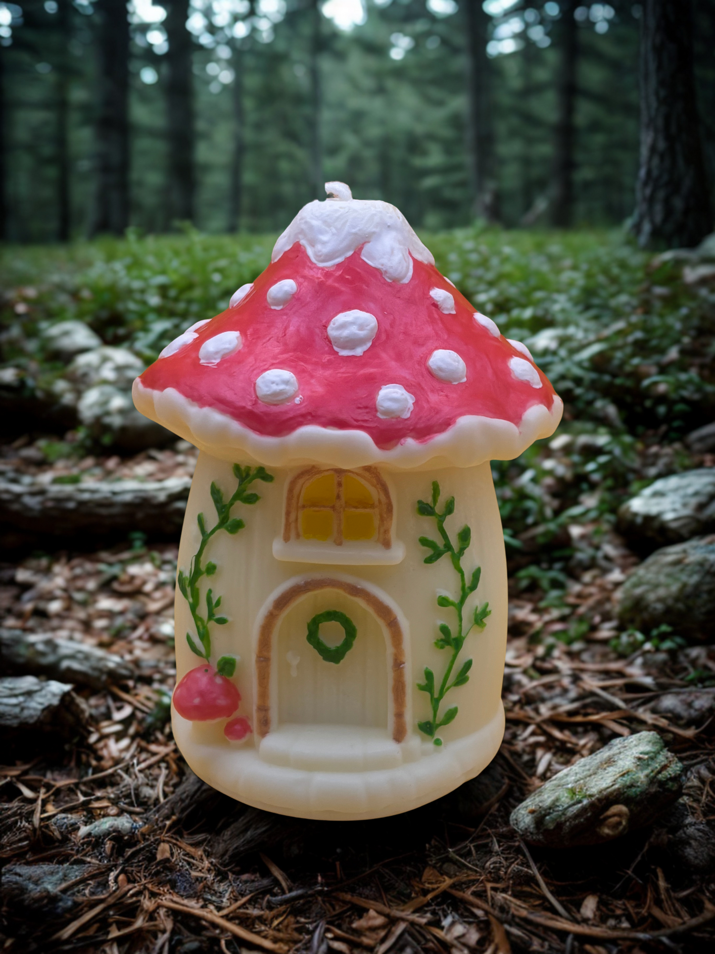 Mushroom Candle