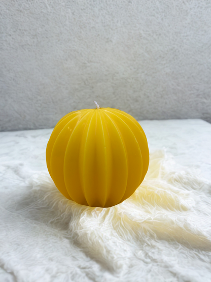 Ridged X-mas Ball Candle