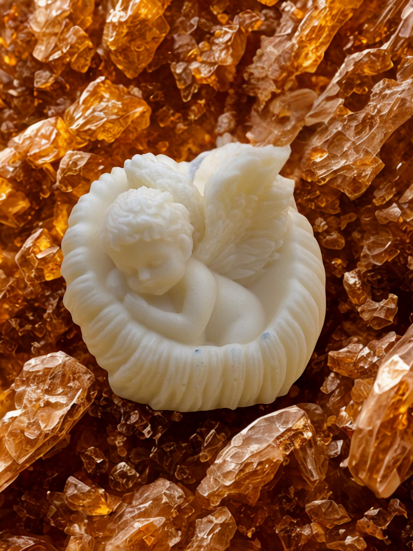 Sleeping Angel Candle